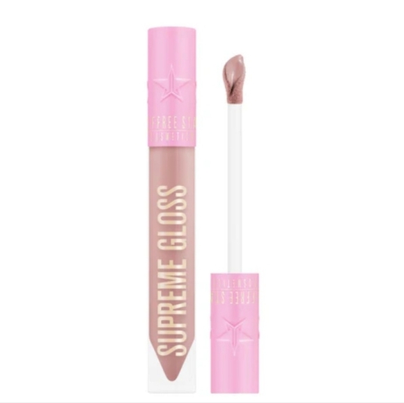 Jeffree Star Supreme Gloss color Naked In The Dark, light nude w grey to… - Picture 3 of 5